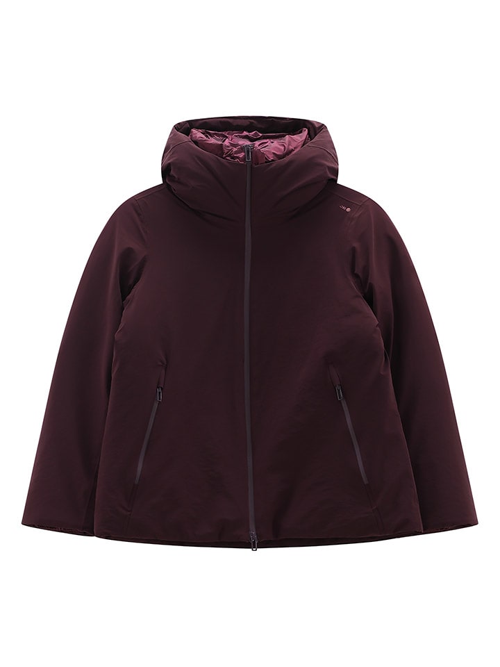 

Jeanne Baret Двусторонняя зимняя куртка "Сава" сливового цвета