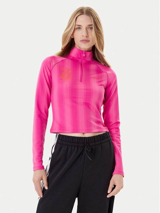 

Свитшот regular fit Half-Zip Graphic Football JW3638 Adidas, розовый