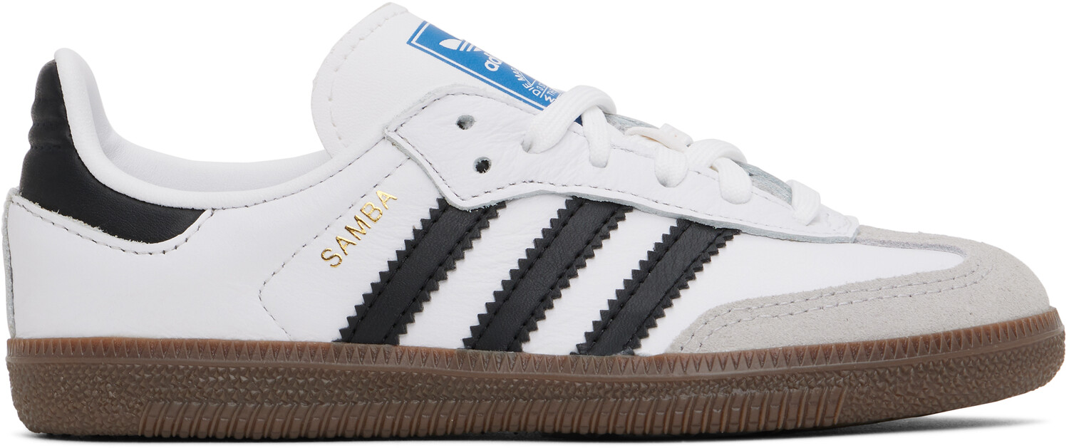 

Белые кроссовки Little Kids Samba OG Adidas Kids