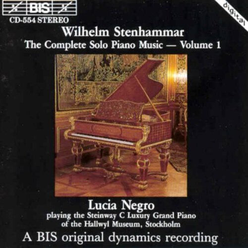 

CD диск Stenhammar / Negro: Complete Piano Music 1