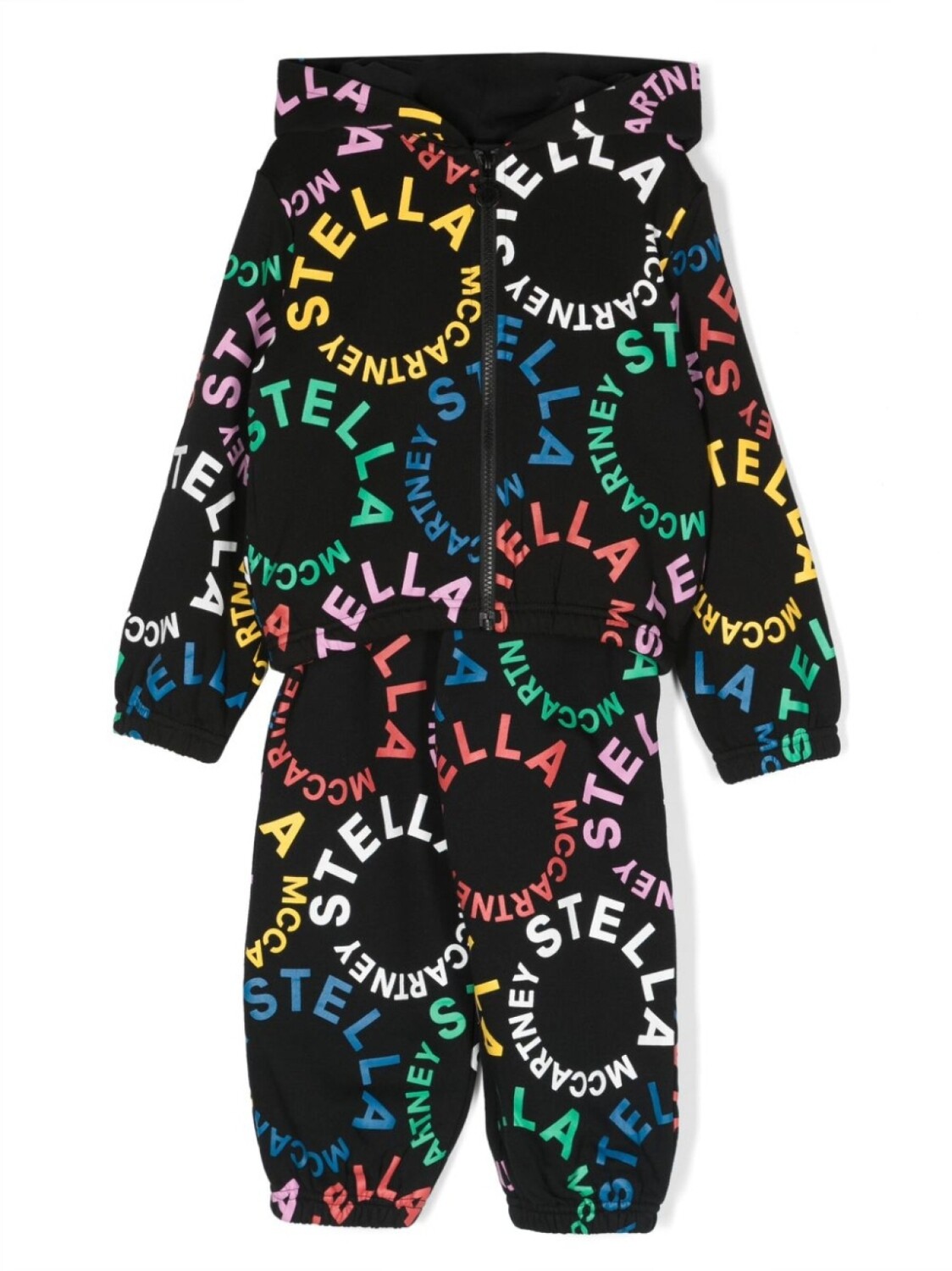 

Stella McCartney Kids спортивный костюм с логотипом, черный