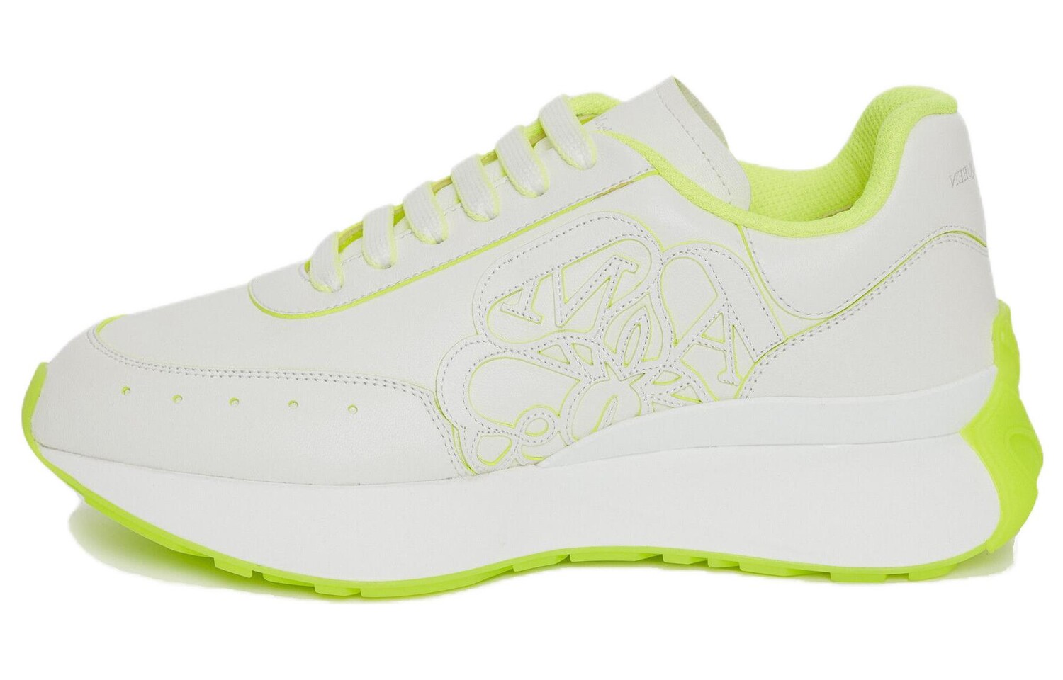 

Кроссовки Alexander McQueen Sprint Runner Lifestyle, белый/зеленый