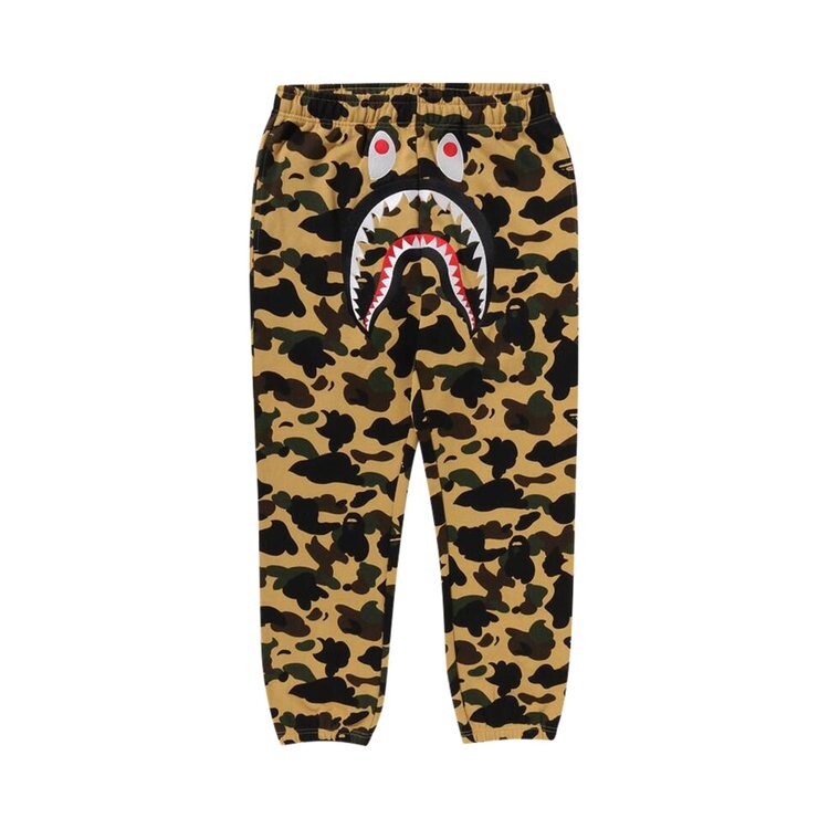 

Спортивные брюки BAPE 1st Camo Shark Sweatpants, желтый