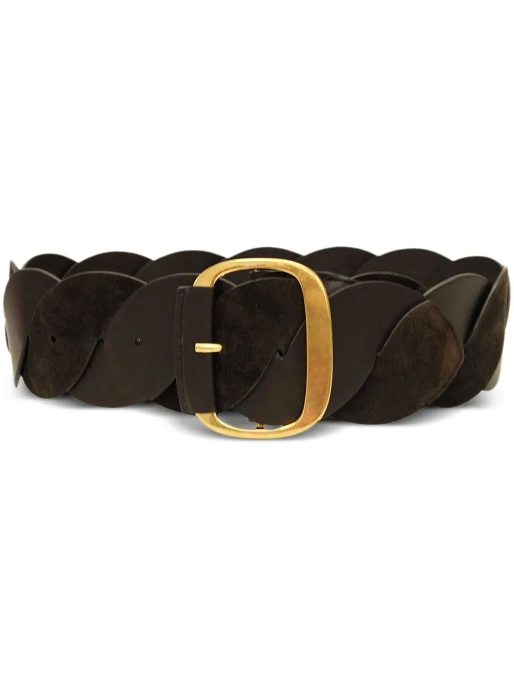 

Плетеный ремень Altuzarra, коричневый