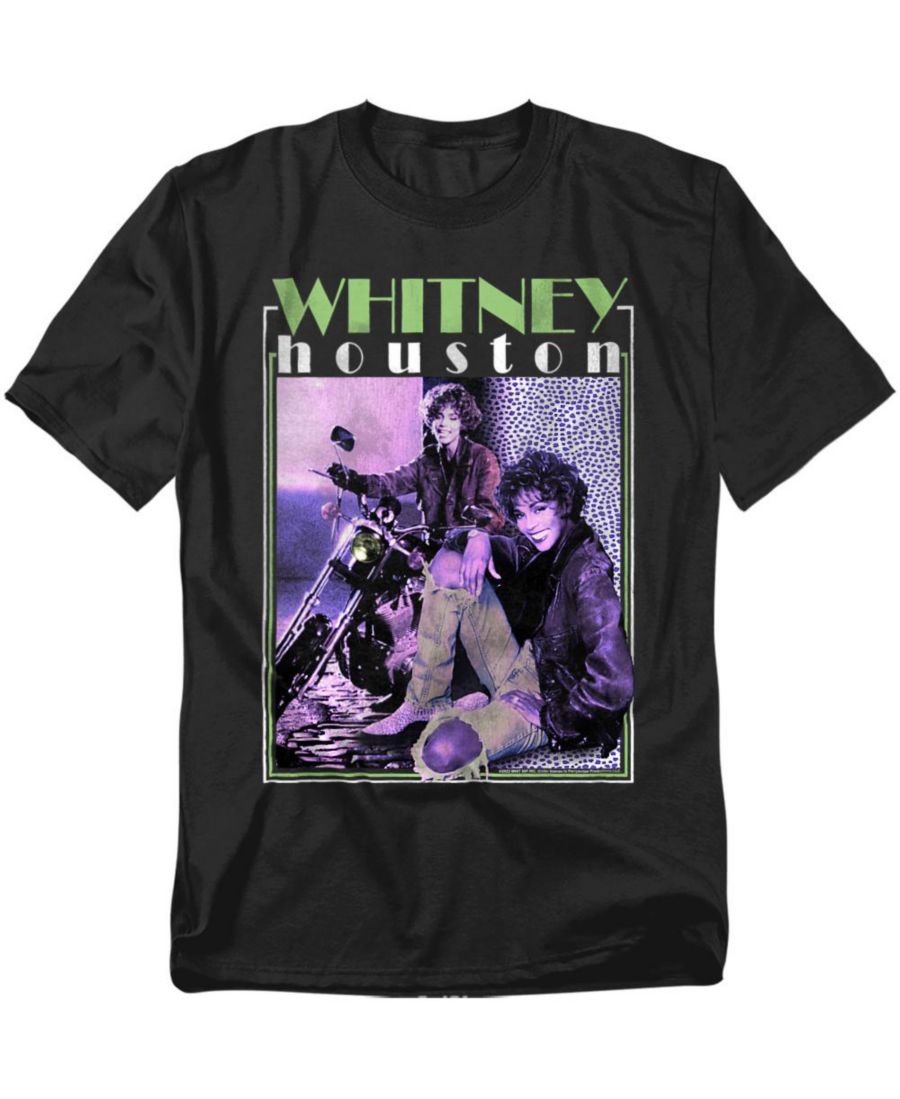 

Мужская футболка "Королева мотоциклов" Whitney Houston, Black, Черный, Мужская футболка "Королева мотоциклов" Whitney Houston, Black