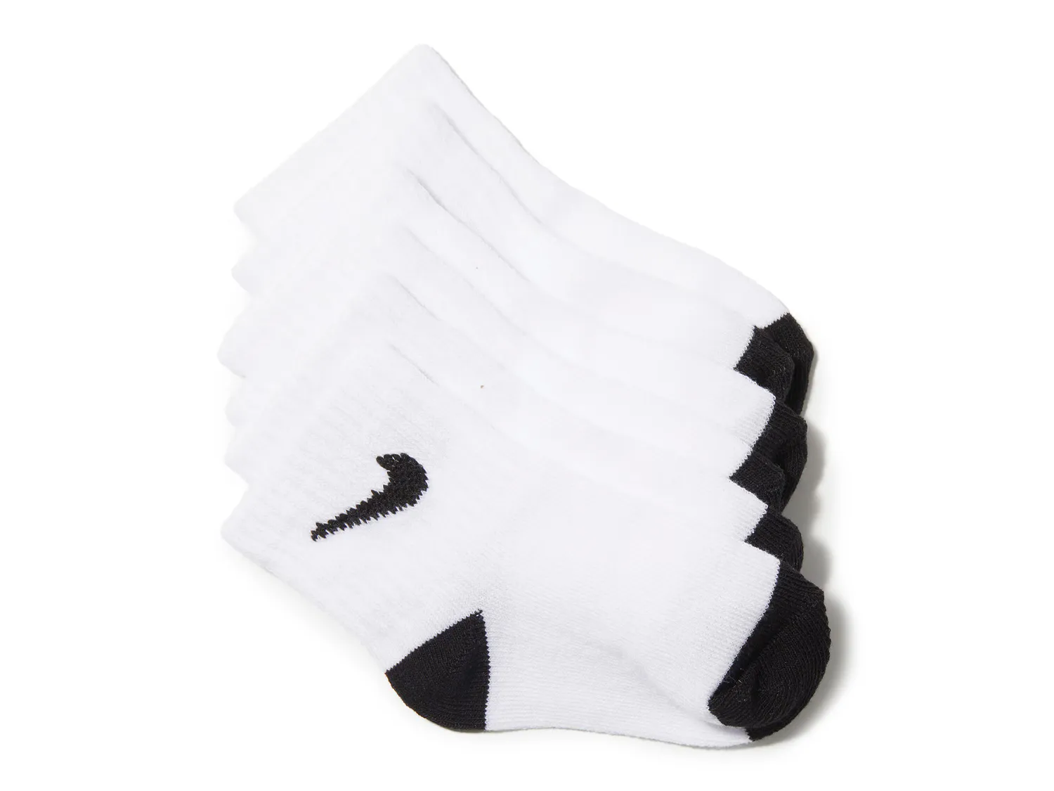 

Носки Logo Kids' Ankle Socks - 6 Pack Nike, белый