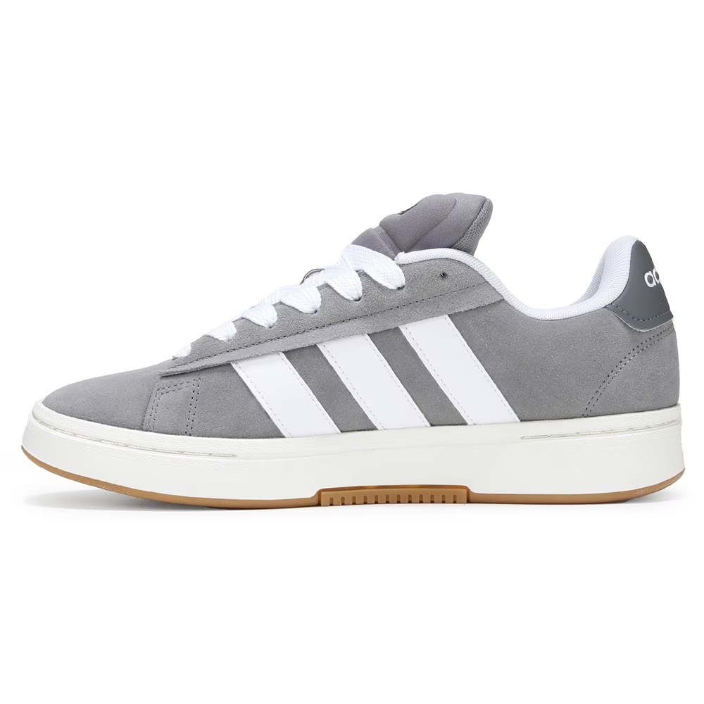 Кроссовки Grand court alpha 00's Adidas, grey/white/gum — фото 3