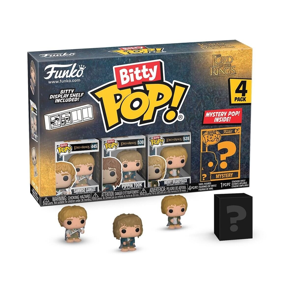 

Funko POP! властелин колец битти 4 упаковки Сэмуайз Мерри Пиппин