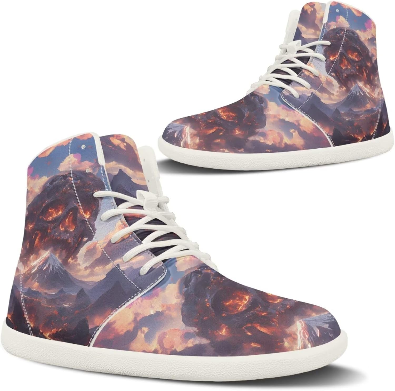 

Кроссовки для женщин и мужчин Qoiuvncy, Volcano Skull