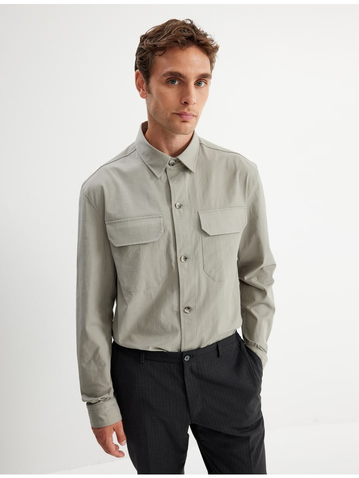 

KOTON Рубашка серого цвета