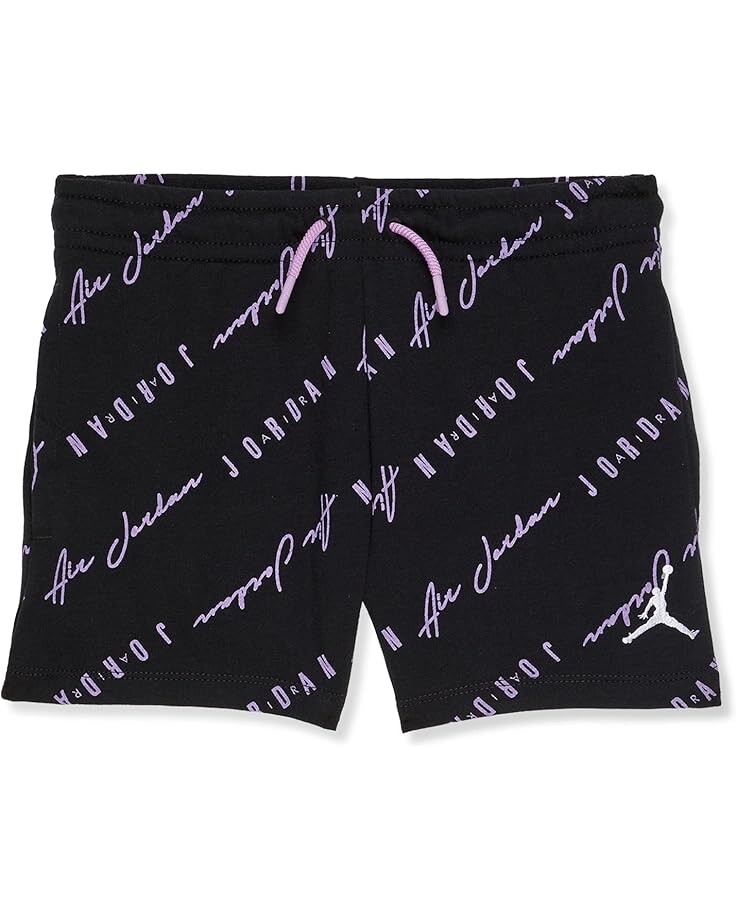 

Шорты Jordan Kids Essentials All Over Print Shorts, черный