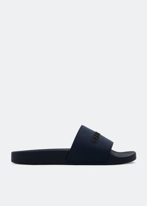 

Шлепанцы Balenciaga Pool Rubber, синий