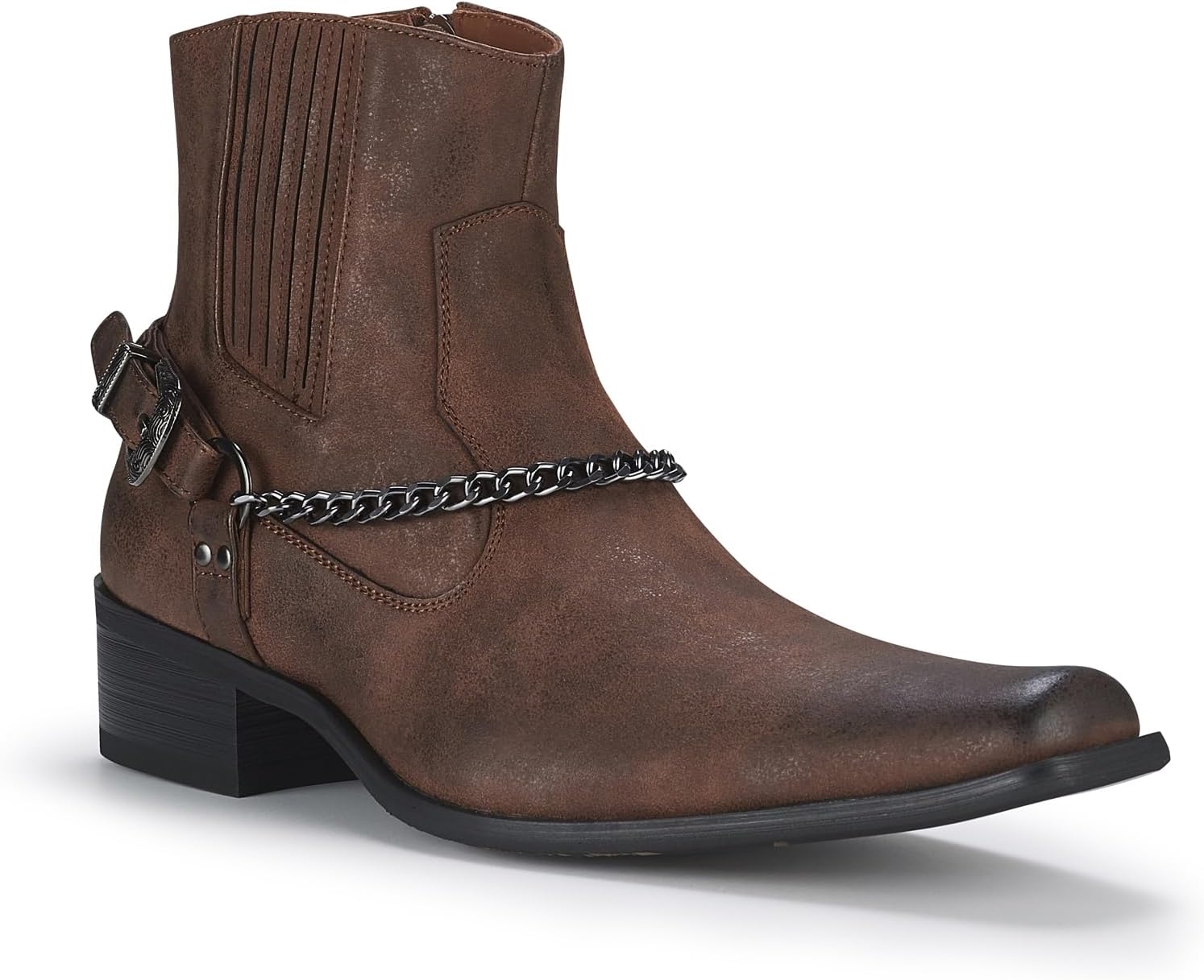 

Коллекция мужских вестерн-бутс Ferro Aldo | Повседневные и классические ботинки до щиколотки в стилях ковбой, челси и байкер для мужчин, 1. Maple Brown