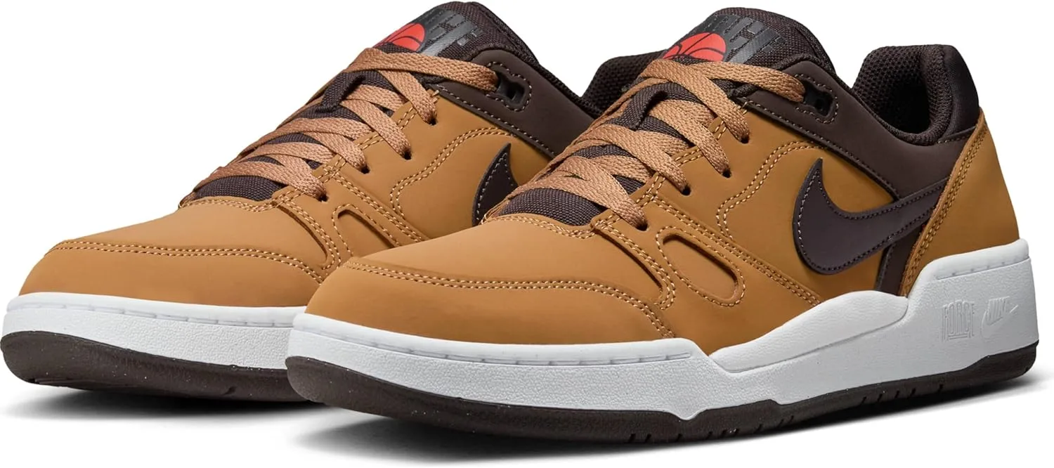 Мужские кроссовки Nike Full Force Lo PRM, белый/коричневый — фото 2