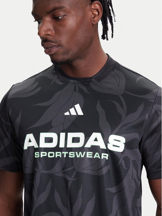 Футболка обычного кроя Common Goal JW0247 Adidas, черный — фото 4