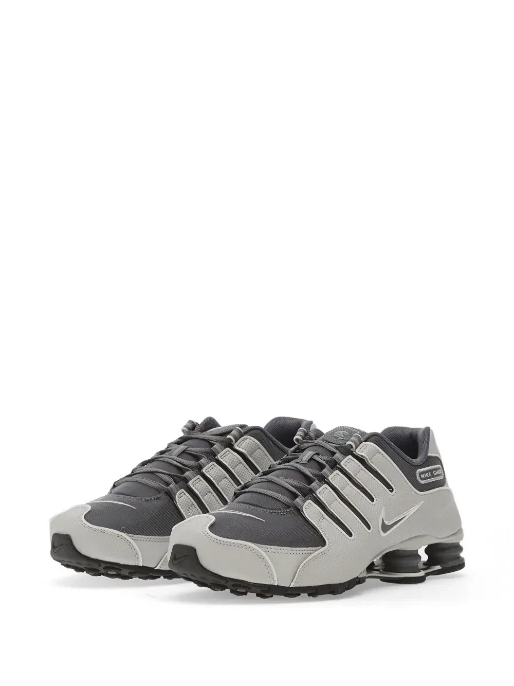 Кроссовки Shox NZ Nike, серый — фото 2
