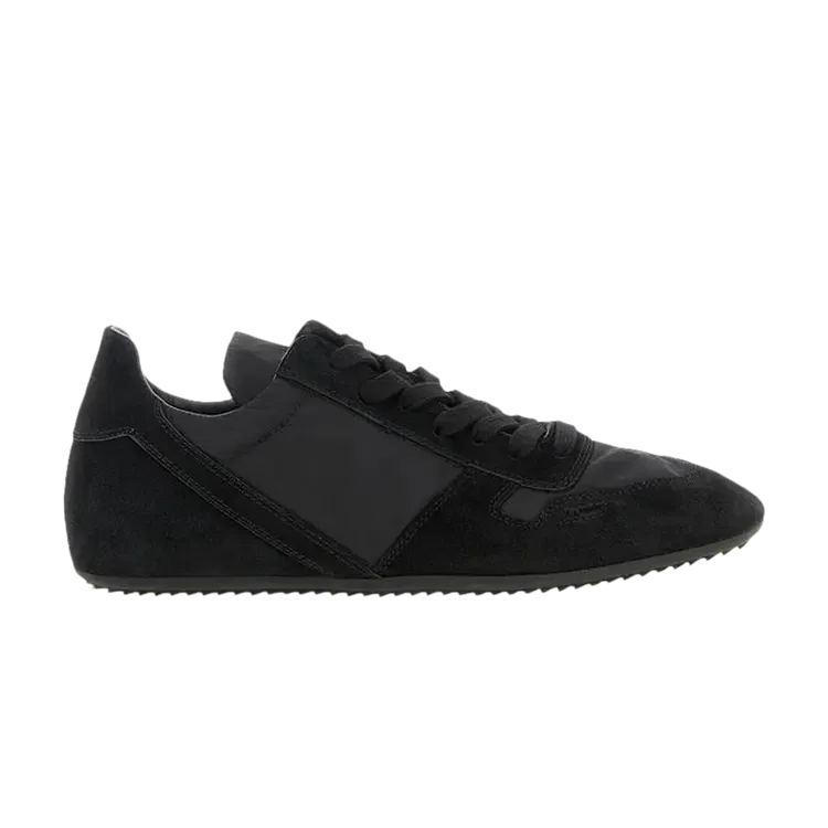 Кроссовки Rick Owens Minimal Low Top Sneaker, черный