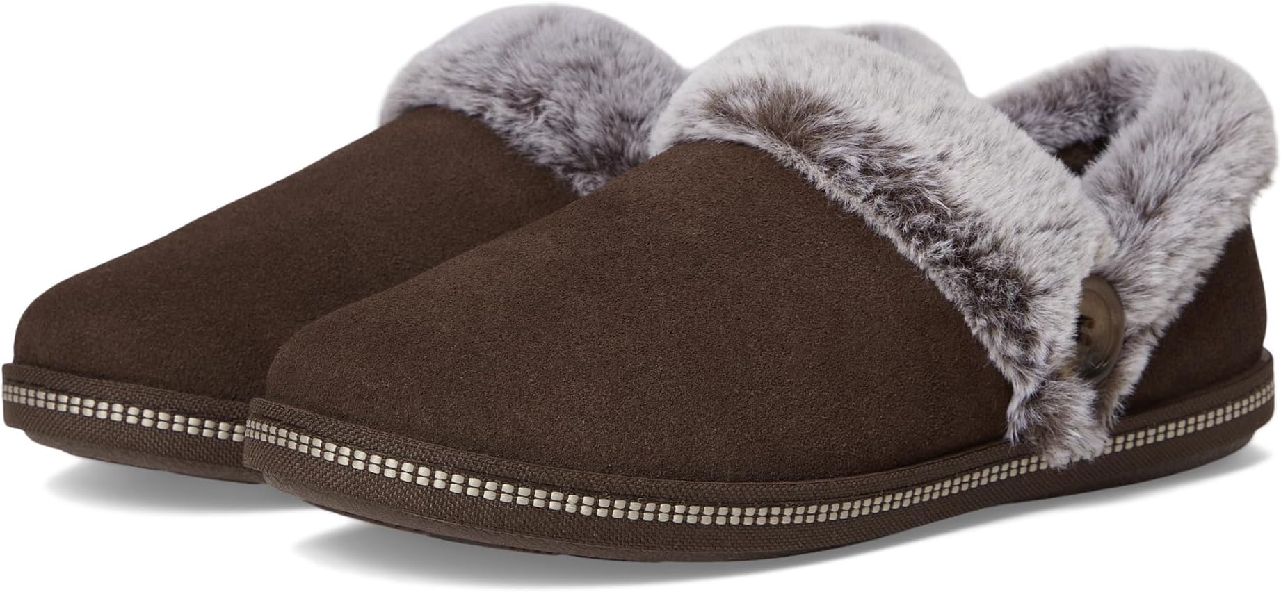 Тапочки SKECHERS Cozy Campfire - French Toast2, цвет Chocolate