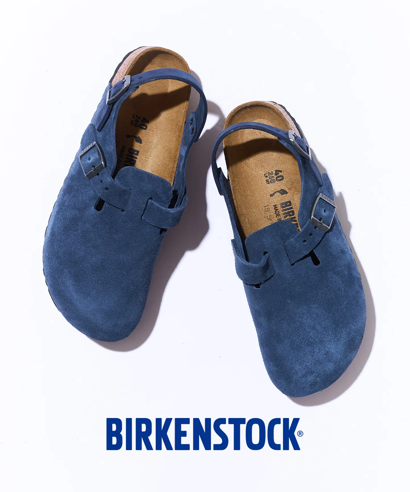 Мужские сандалии BIRKENSTOCK Tokio тёмно-синие