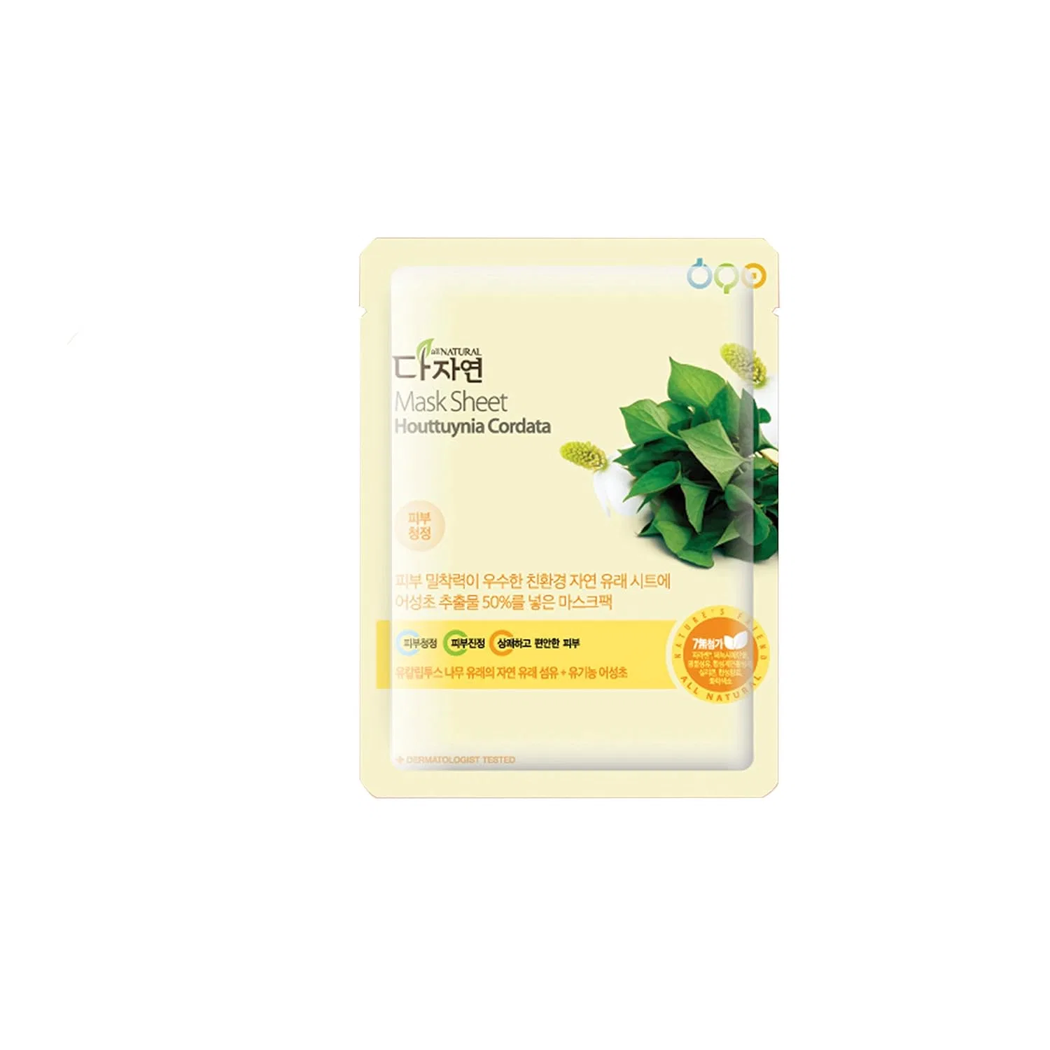 Тканевая маска All Natural Advice — Для лица Houttuynia Cordata, 25 мл