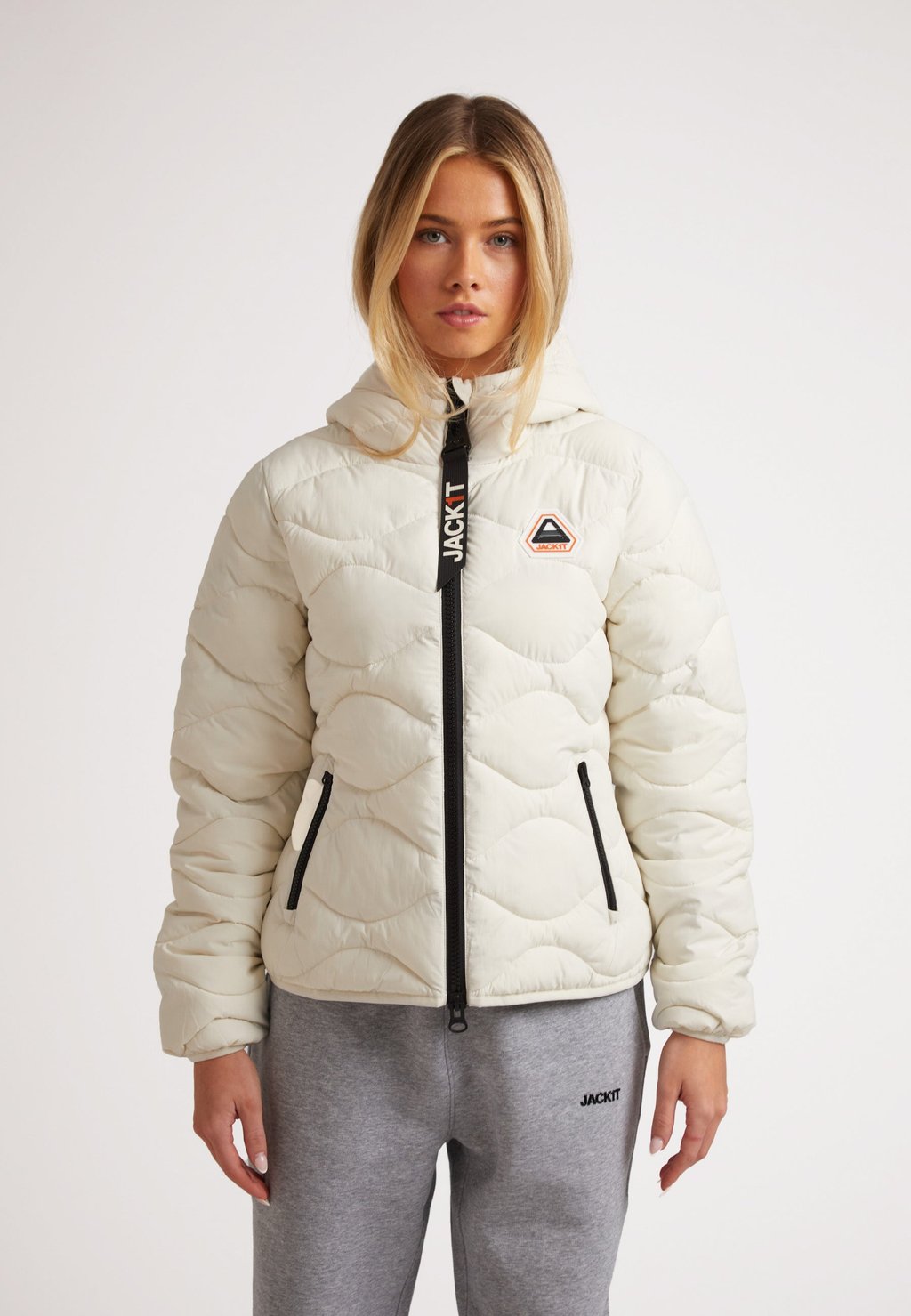

Легкая куртка ORB1T HOODED QUILTED PUFFER JACK1T, кремовый