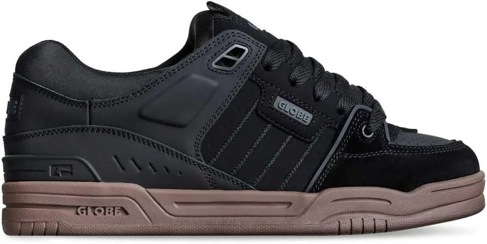Кроссовки для скейтбординга Globe Fusion, Black/Tobacco Gum