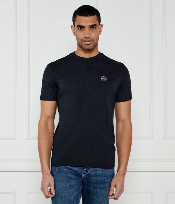 

Футболка с значком s Regular fit Napapijri, черный