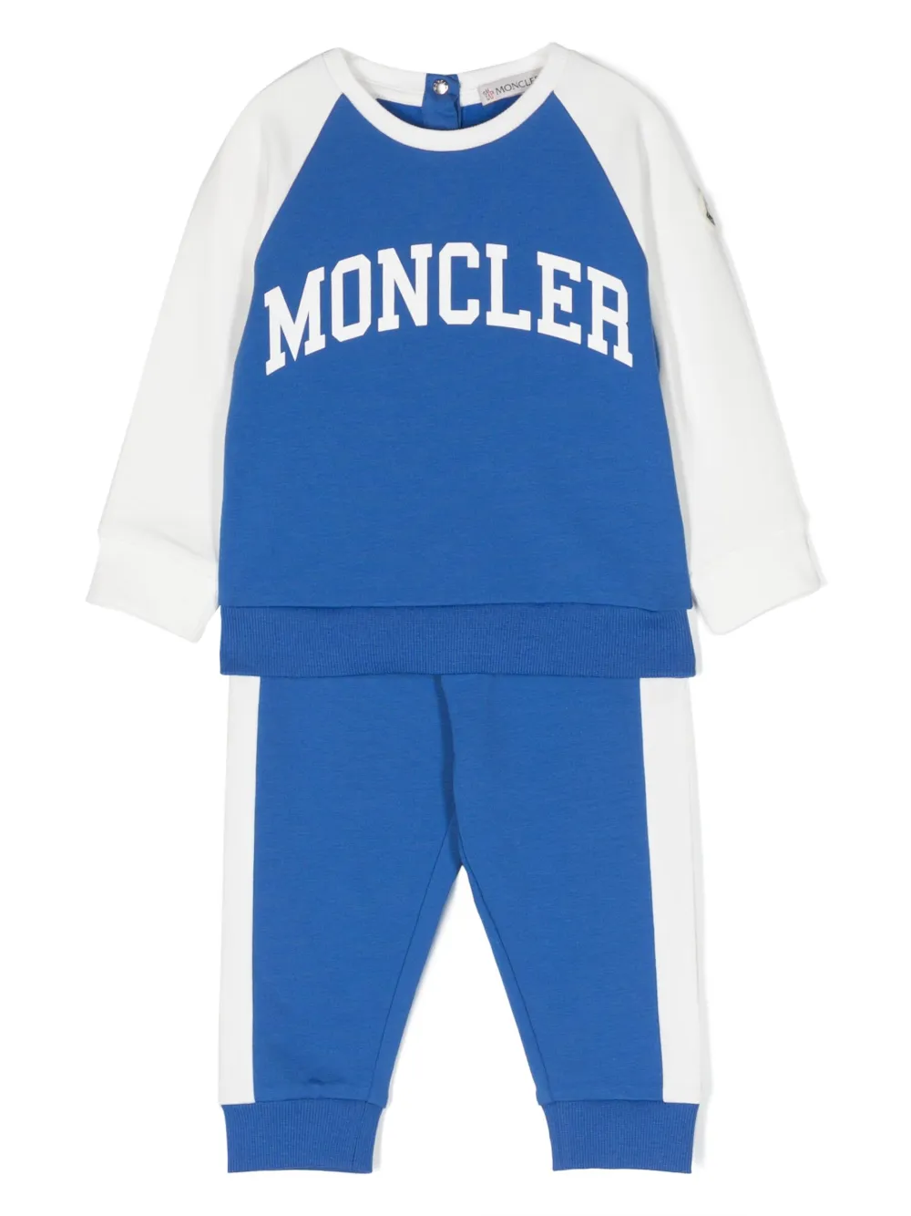 

Спортивный костюм с логотипом Moncler Enfant, синий