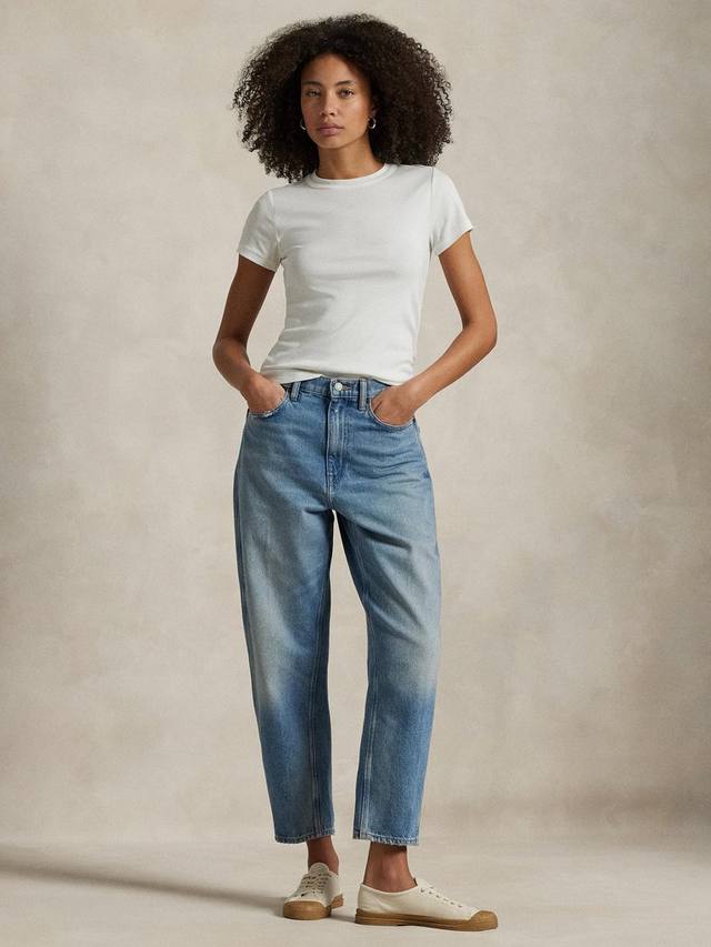 

Прямые джинсы Polo Curved Tapered Ralph Lauren, Light Blue