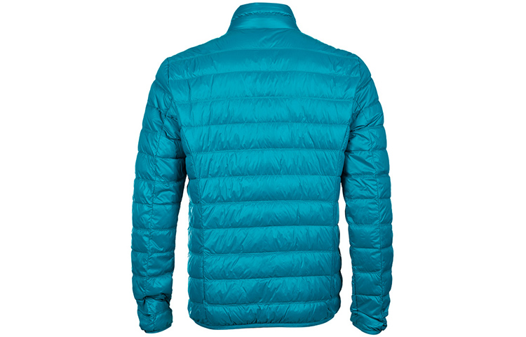 EMPORIO ARMANI Куртка пуховая мужская сине-зеленая, Sky Blue — фото 4