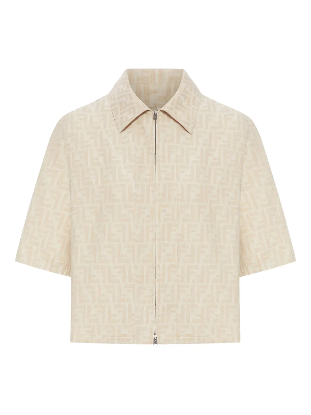 

Куртка с логотипом ff FENDI, нейтральный