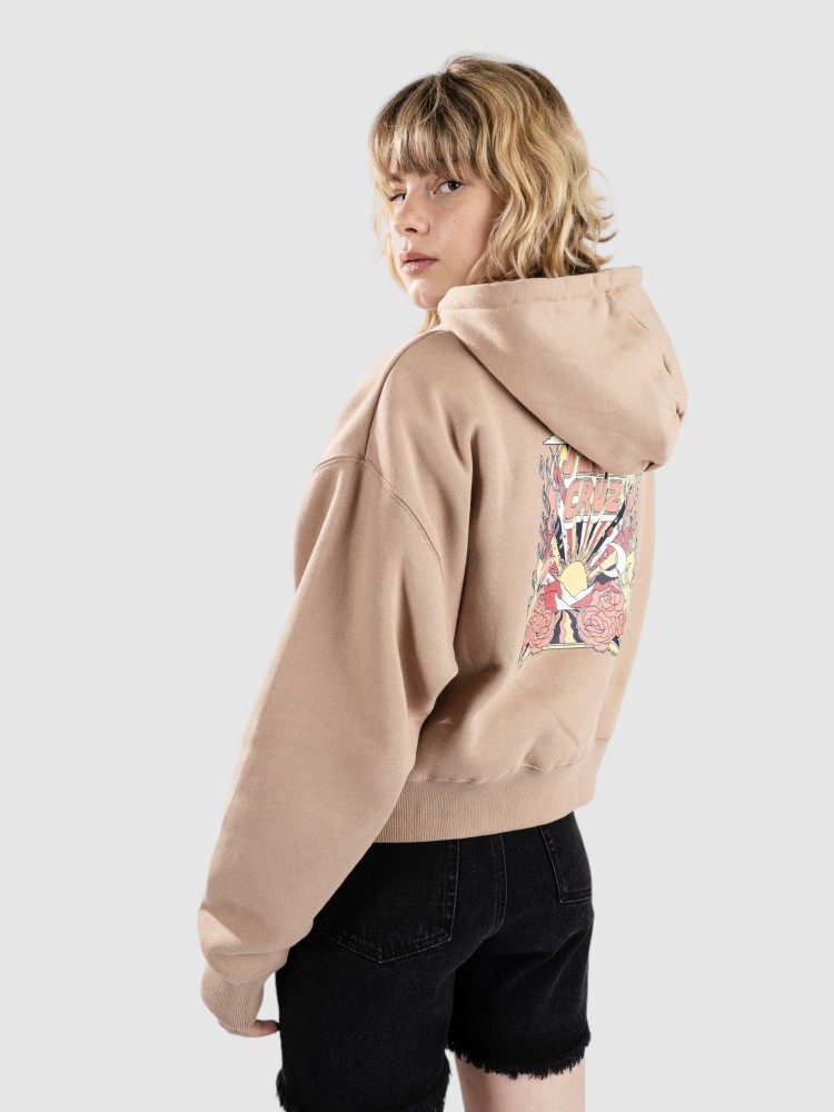 

Толстовка Santa Cruz Foxy Sun Hoodie, taupe