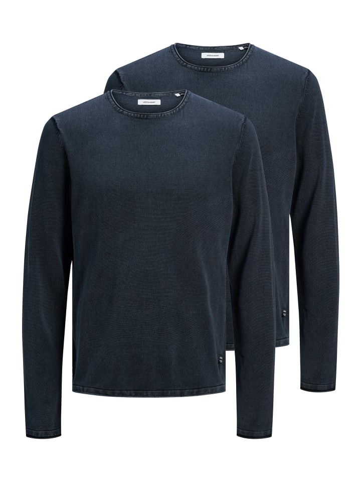 

Jack & Jones Свитер Leo в сочетании с темно-синим блейзером