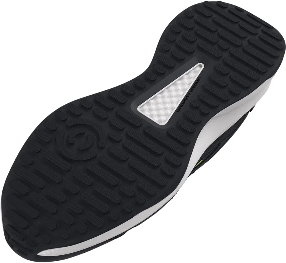 Мужские тренировочные кроссовки Under Armour Charged Edge, 004 Black Distant Gray Morph Green — фото 3
