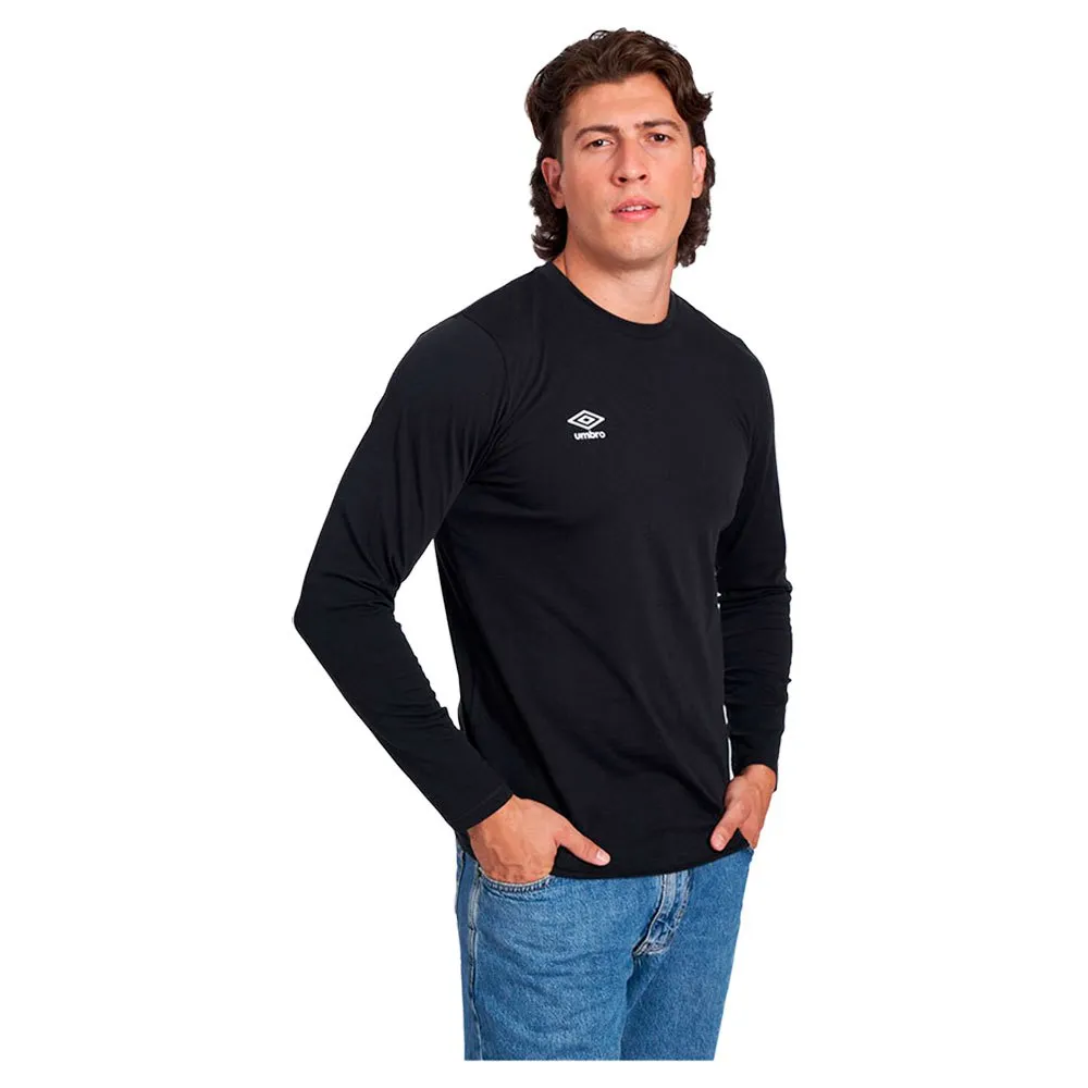 

Лонгслив Umbro FW Small Logo, черный
