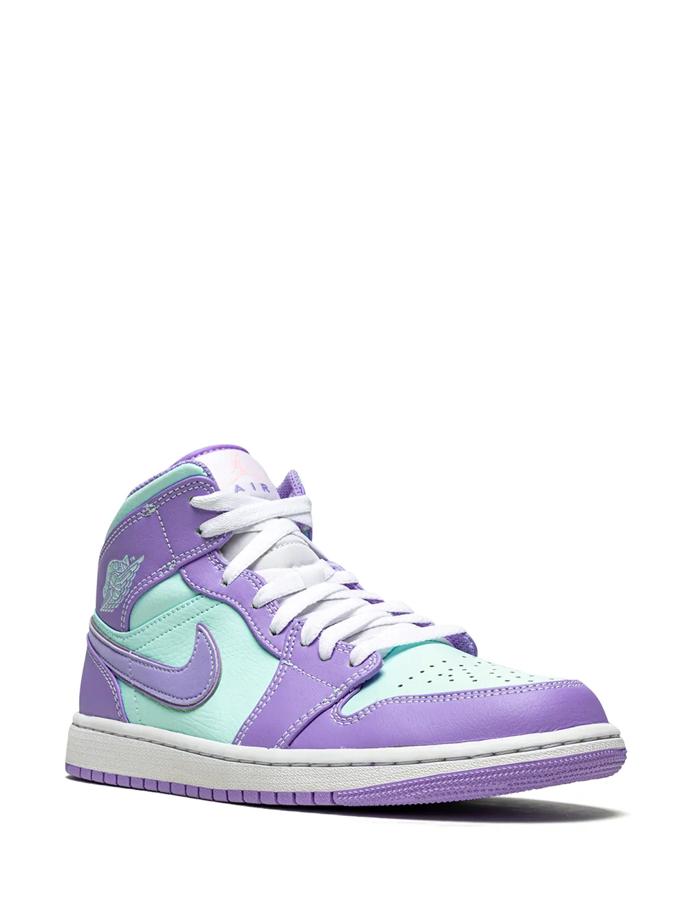 Кроссовки Air  1 Mid Jordan, фиолетовый — фото 2