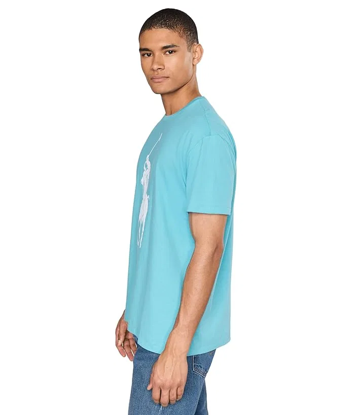 Футболка Big Pony Polo Ralph Lauren, Perfect Turquoise — фото 3