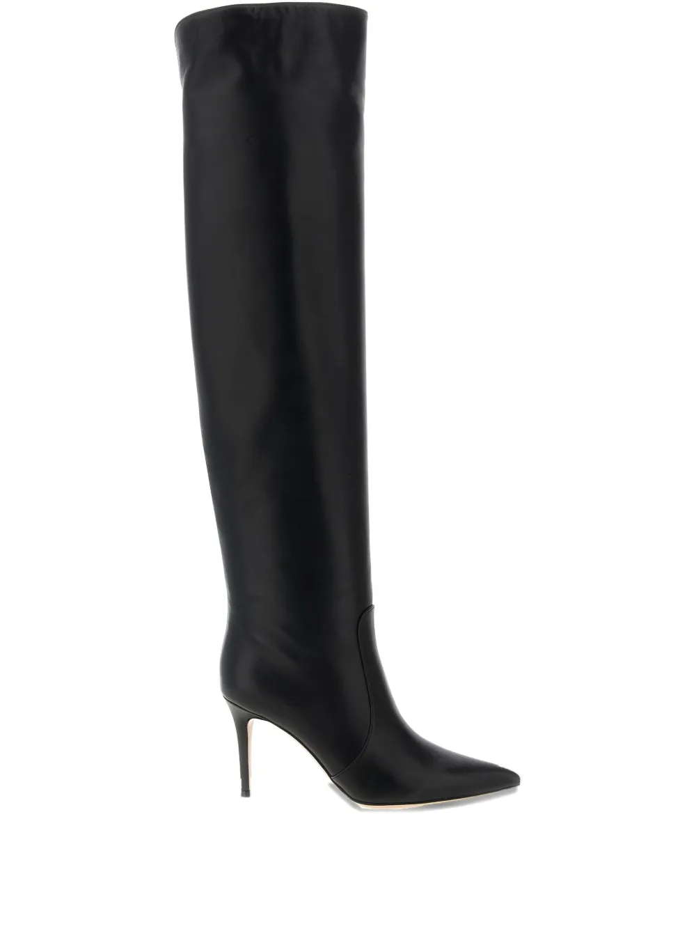 Ботинки Hansen Cuissard 85 с острым носком Gianvito Rossi, черный