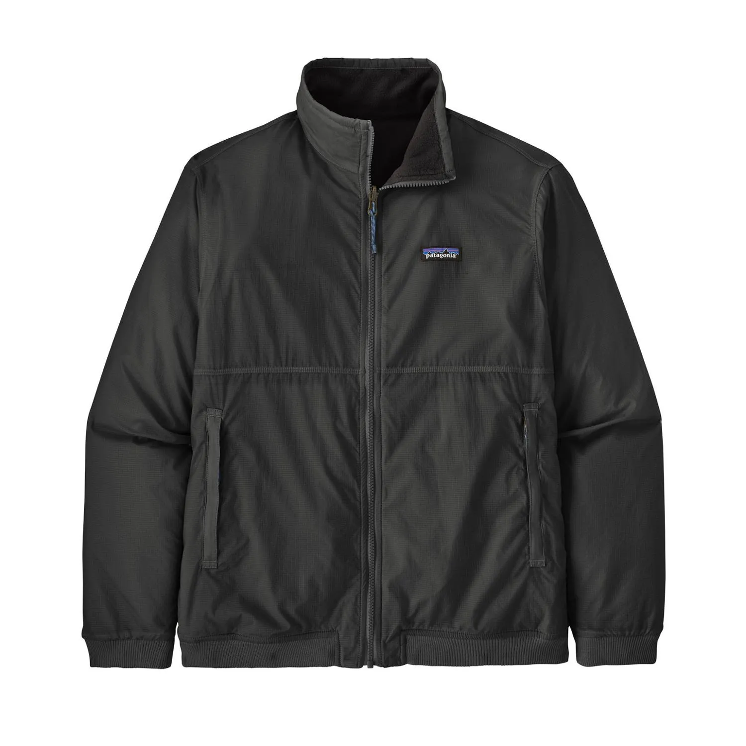 

Реверсивная куртка с капюшоном Microdini Patagonia, Forge Grey