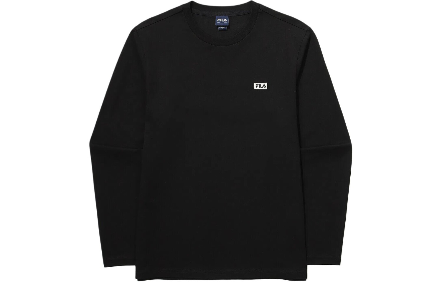 

Футболка унисекс черная Fila, черный