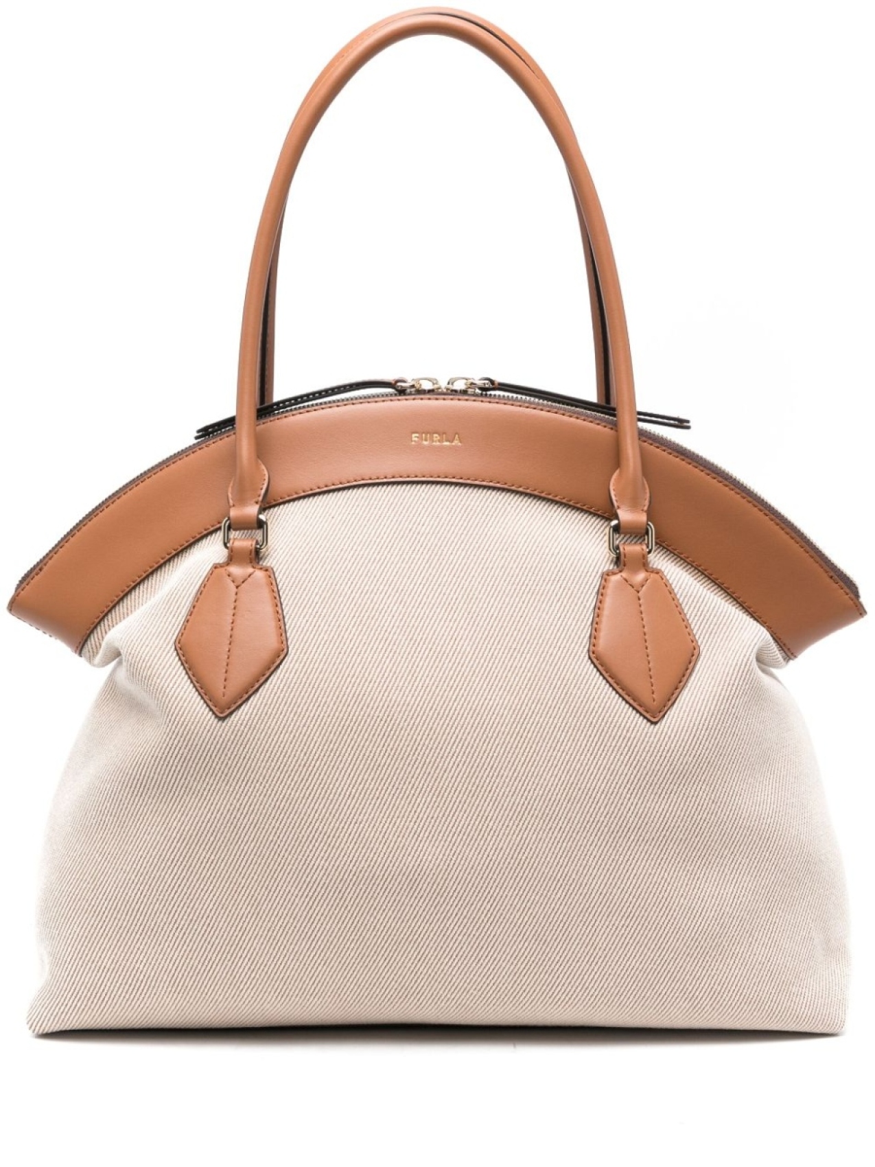 

Furla большая сумка-тоут Erica, нейтральный цвет