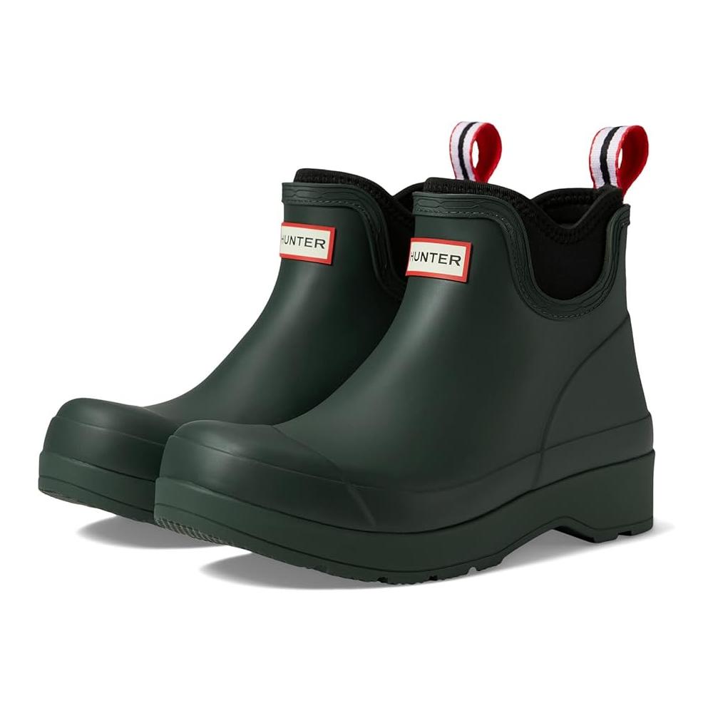 

Ботинки челси Hunter Mens Play из неопрена - Arctic Moss, черный