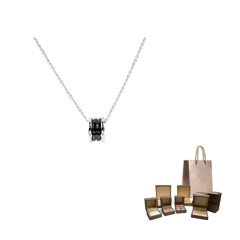 

BVLGARI Серебряное ожерелье 925 пробы из благотворительной коллекции Save The Children унисекс