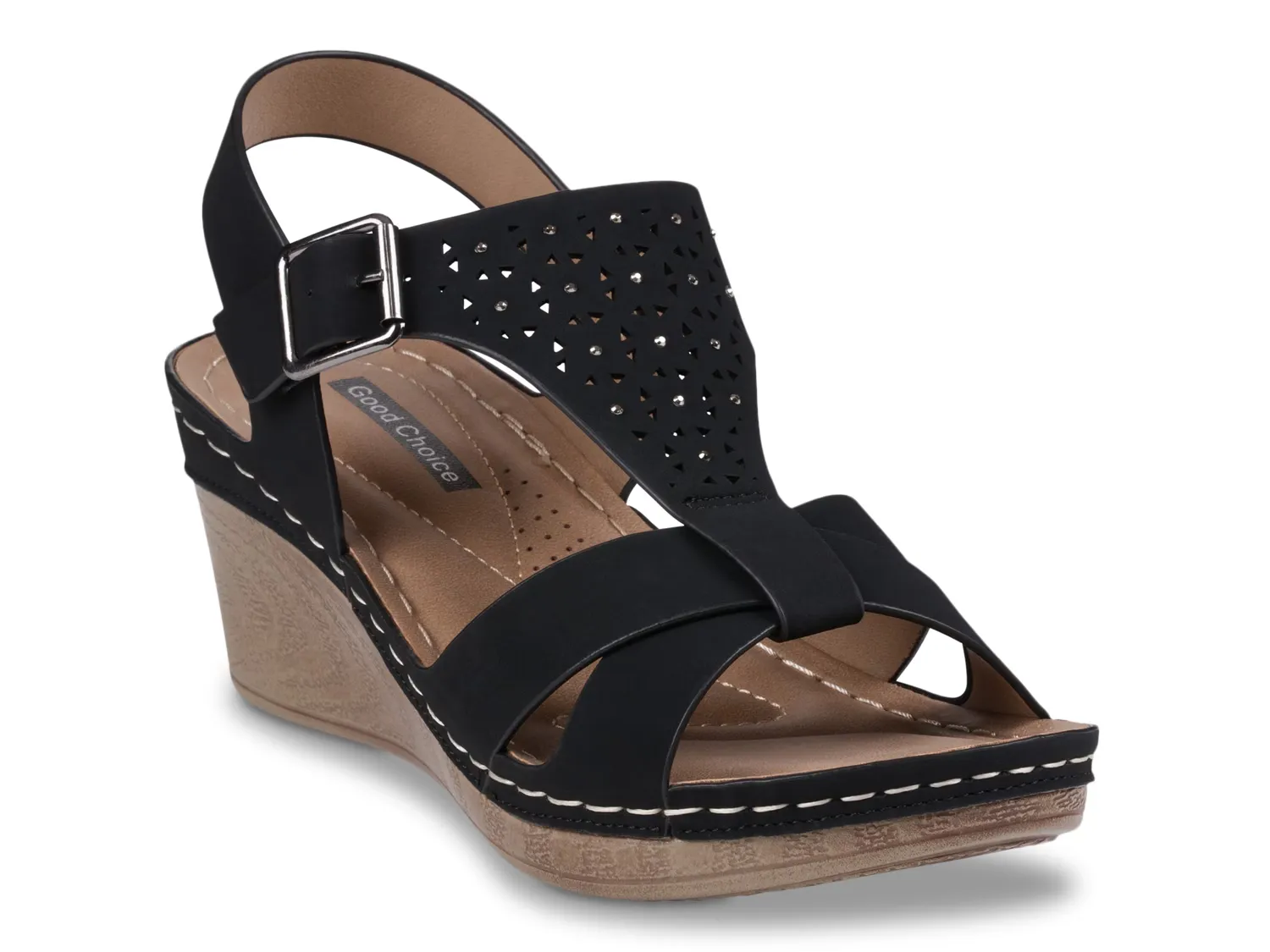 

Сандалии Cole Wedge Sandal Good Choice, черный