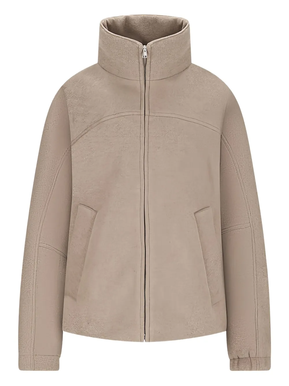 

Куртка на молнии с высоким воротником Mordecai, серый