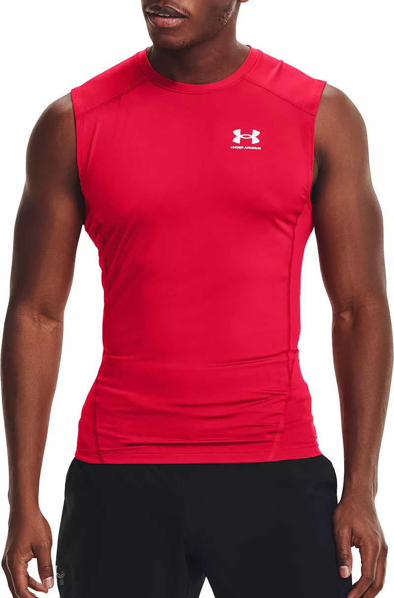 

Мужская компрессионная рубашка Under Armour HeatGear, красный/белый/черный