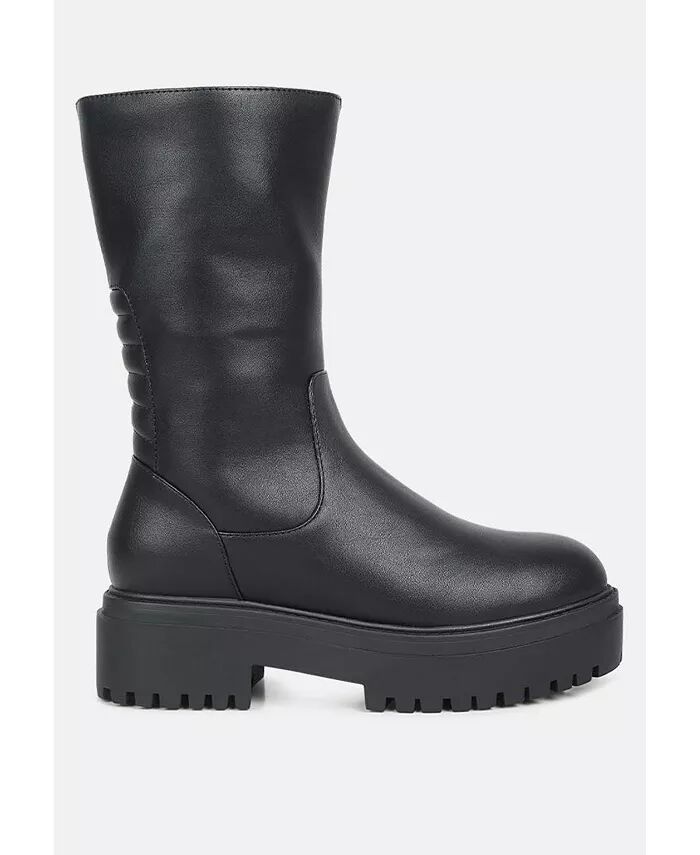 Женские ботинки Lewisa Panelled Lug Sole London Rag, черный