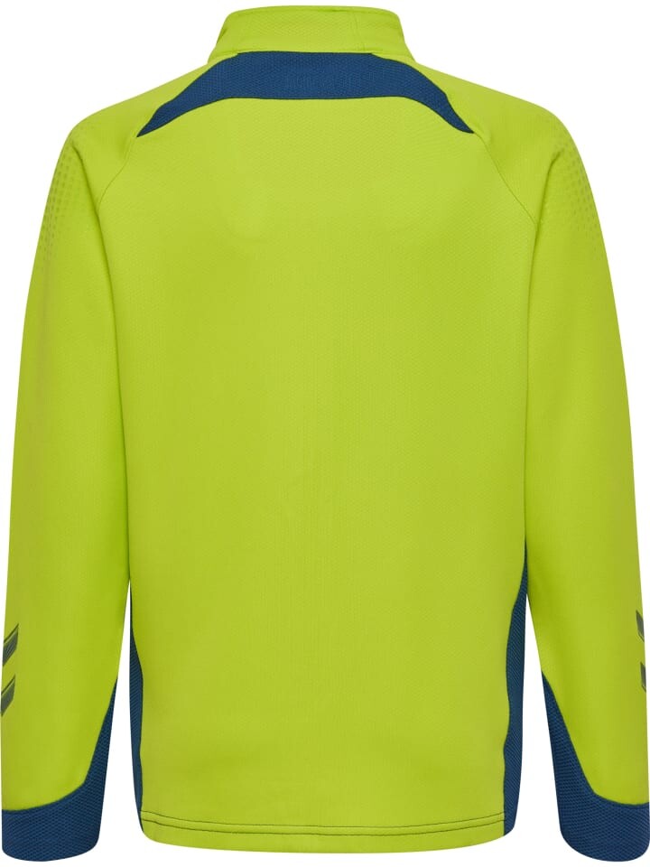 Толстовка Hummel Reißverschluss Jacket Hmllead Multisport Kinder, цвет LIME PUNCH — фото 2
