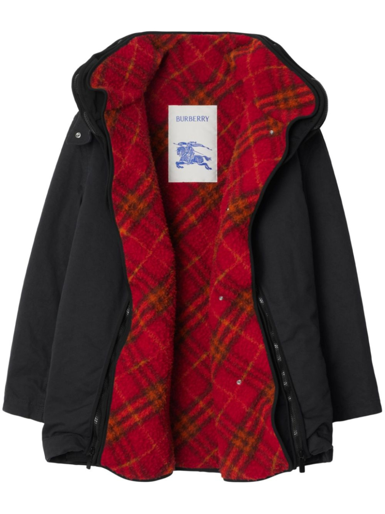 

Съемная теплая куртка Burberry, черный