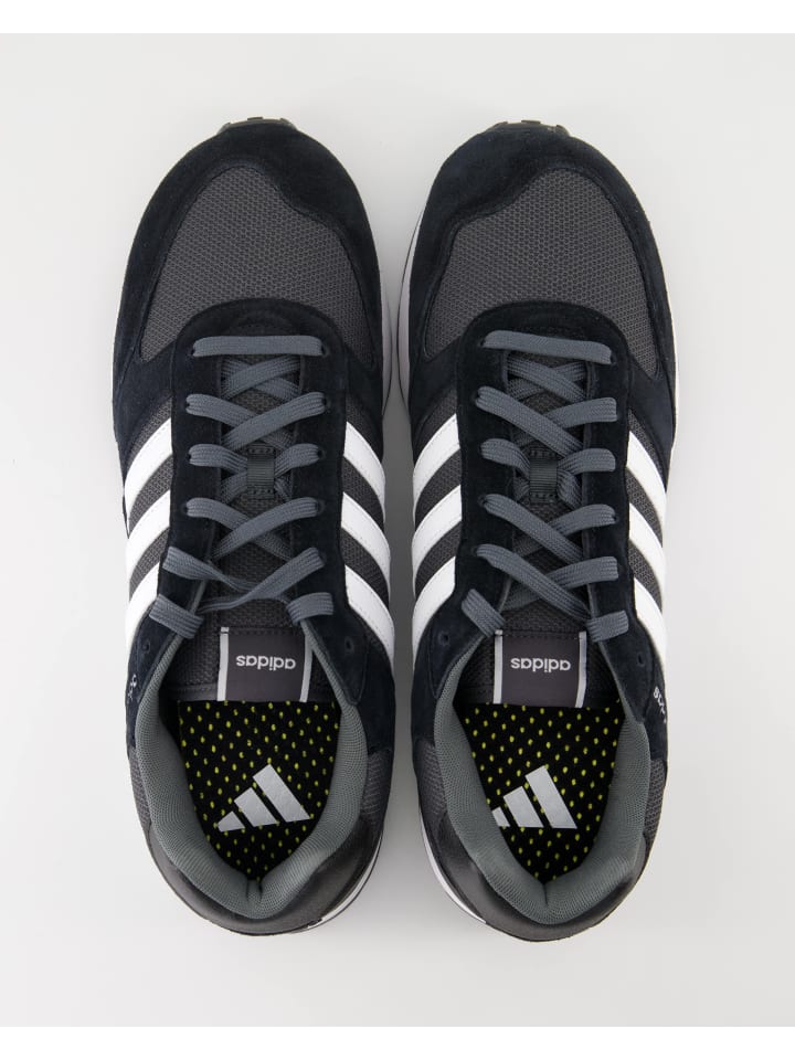Кроссовки на шнуровке adidas, черный — фото 4